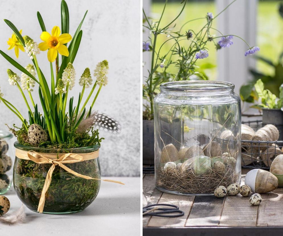 Jak zrobić wielkanocny stroik w słoiku? Instrukcja i inspiracje