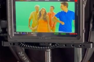 Nowa czołówka Barw szczęścia 2023. Patryk (Konrad Skolimowski), Justin (Jasper Sołtysiewicz), Tomek Kępski (Jakub Sokołowski), Oliwka (Wiktoria Gąsiewska)