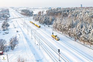 Trwa budowa linii kolejowej do Katowice Airport