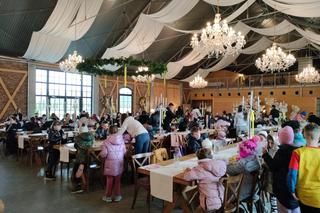 Ponad 200 dzieci ze świetlic środowiskowych i domów dziecka szukało pisanek w Wielkanocnej Wiosce Vikingów