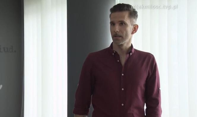 M jak miłość odc. 1669 po wakacjach 2022. Kamil Gryc (Marcin Bosak)