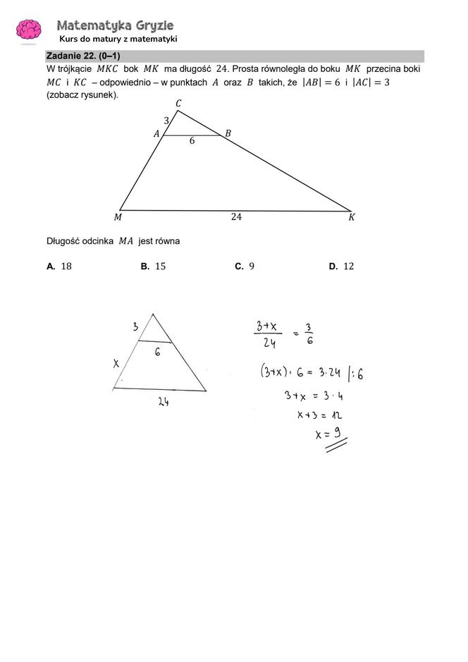 Matura 2024: matematyka. Arkusze CKE i odpowiedzi. Poziom podstawowy [Formuła 2015]