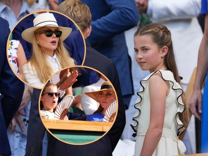 Księżna Kate, księżniczka Charlotte, Nicole Kidman