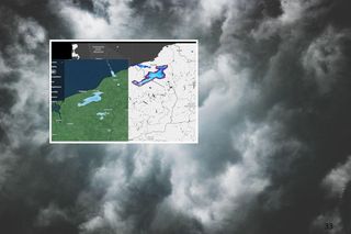 Niesamowite zjawisko nad województwem zachodniopomorskim. Radar pokazał zakłócenia