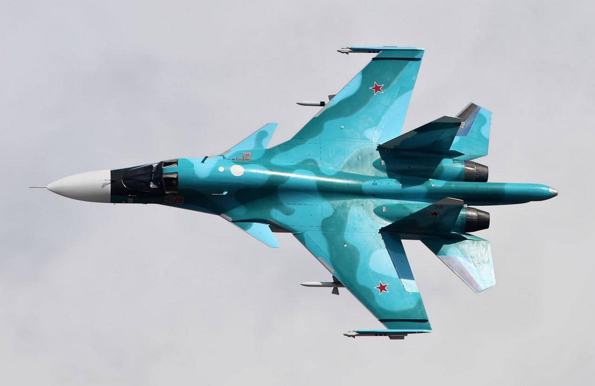 Rosyjskie bombowce Su-34