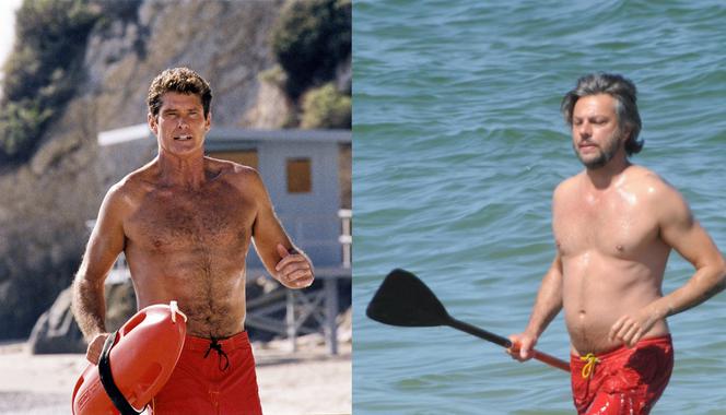 Olivier Janiak jak David Hasselhoff na plaży nad Bałtykiem