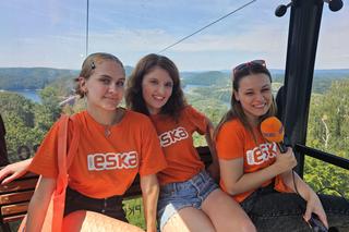 Eska Summer City na górnej stacji kolejki linowej