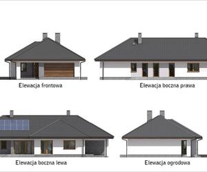 Projekt domu Wygodny od Muratora - wizualizacje i plan