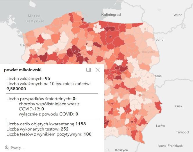 Koronawirus w województwie śląskim. Tak wygląda sytuacja w poszczególnych powiatach [RAPORT, 19 MARCA]