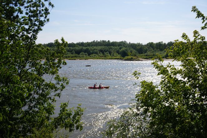 Plaża Romantyczna nad Wisłą w Warszawie