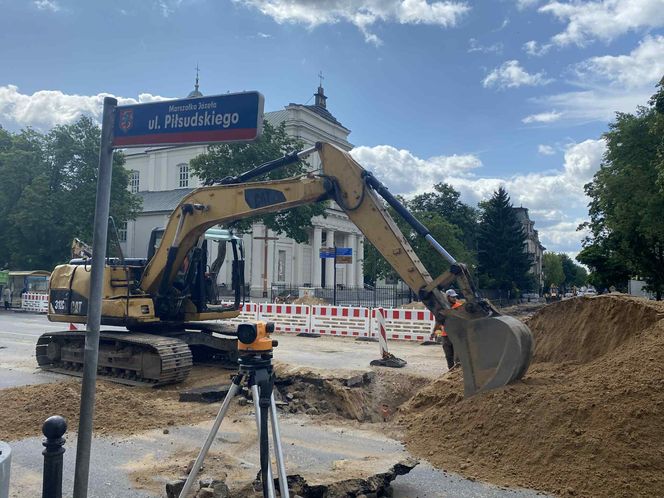 Kolejne utrudnienia na skrzyżowaniu ulic Floriańskiej i Piłsudskiego. Wiemy jak długo potrwają