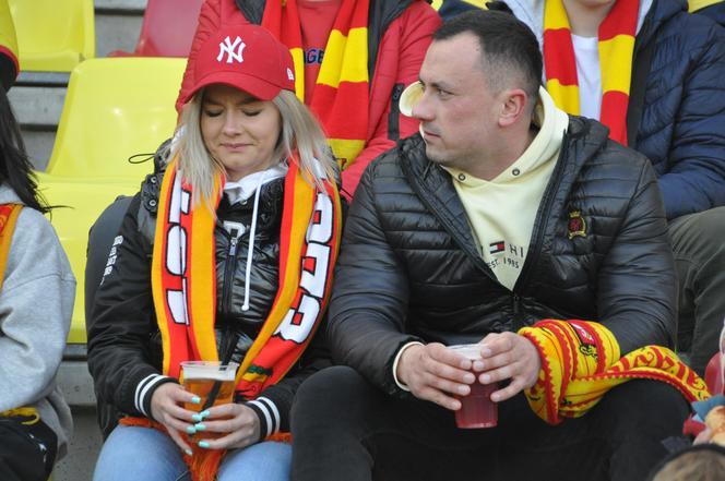 Kibice na meczu Korona Kielce - Radomiak (19 kwietnia 2024)