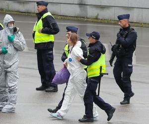 Ćwiczenia służb na PGE Narodowym w Warszawie