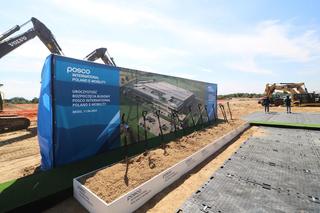 Budowa fabryki POSCO w Brzegu w woj. opolskim