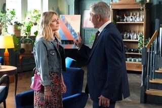 Barwy szczęścia odc. 3123: Henryk (Zbigniew Suszyński), Grażyna (Kinga Suchan)