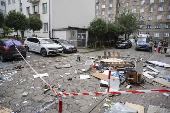 Wybuch gazu na Ochocie. Okoliczni mieszkańcy są wstrząśnięci