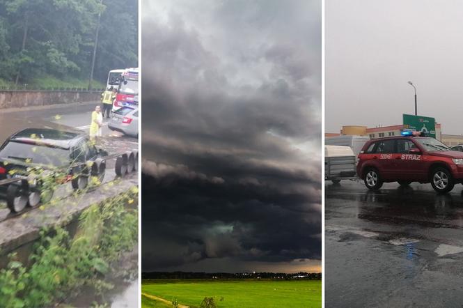 BURZE nad Polską. OGROMNE straty i zniszczenia. Gdzie jest burza? [RELACJA NA ŻYWO]