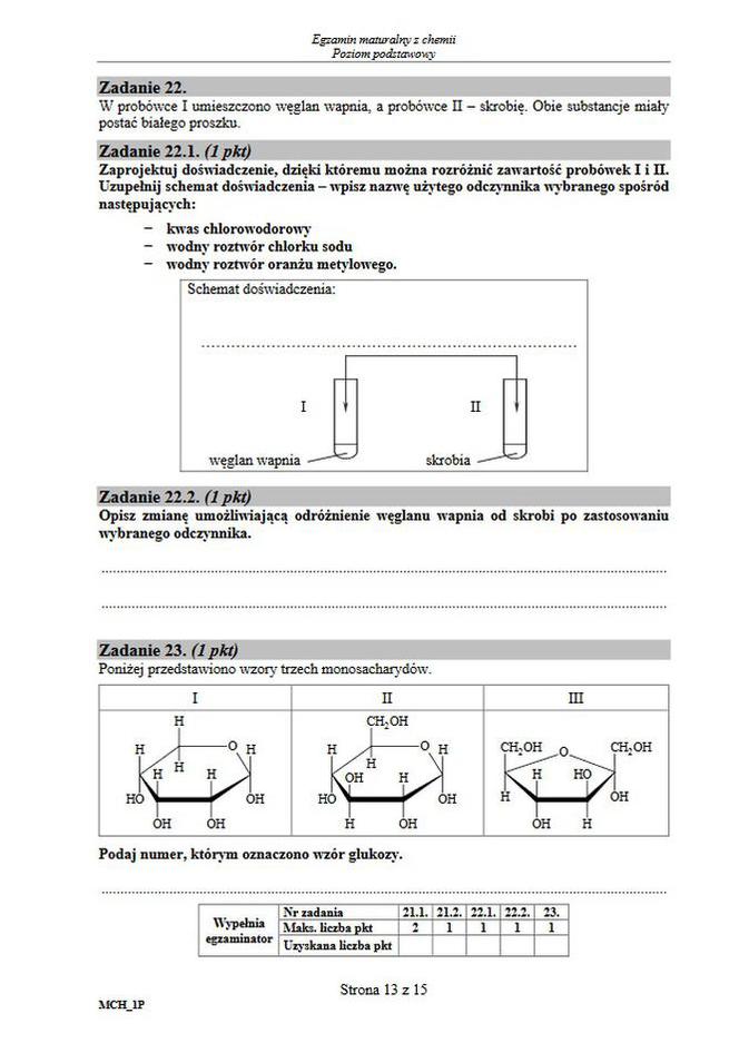 Matura 2020: Odpowiedzi. Chemia - poziom podstawowy [ARKUSZ]