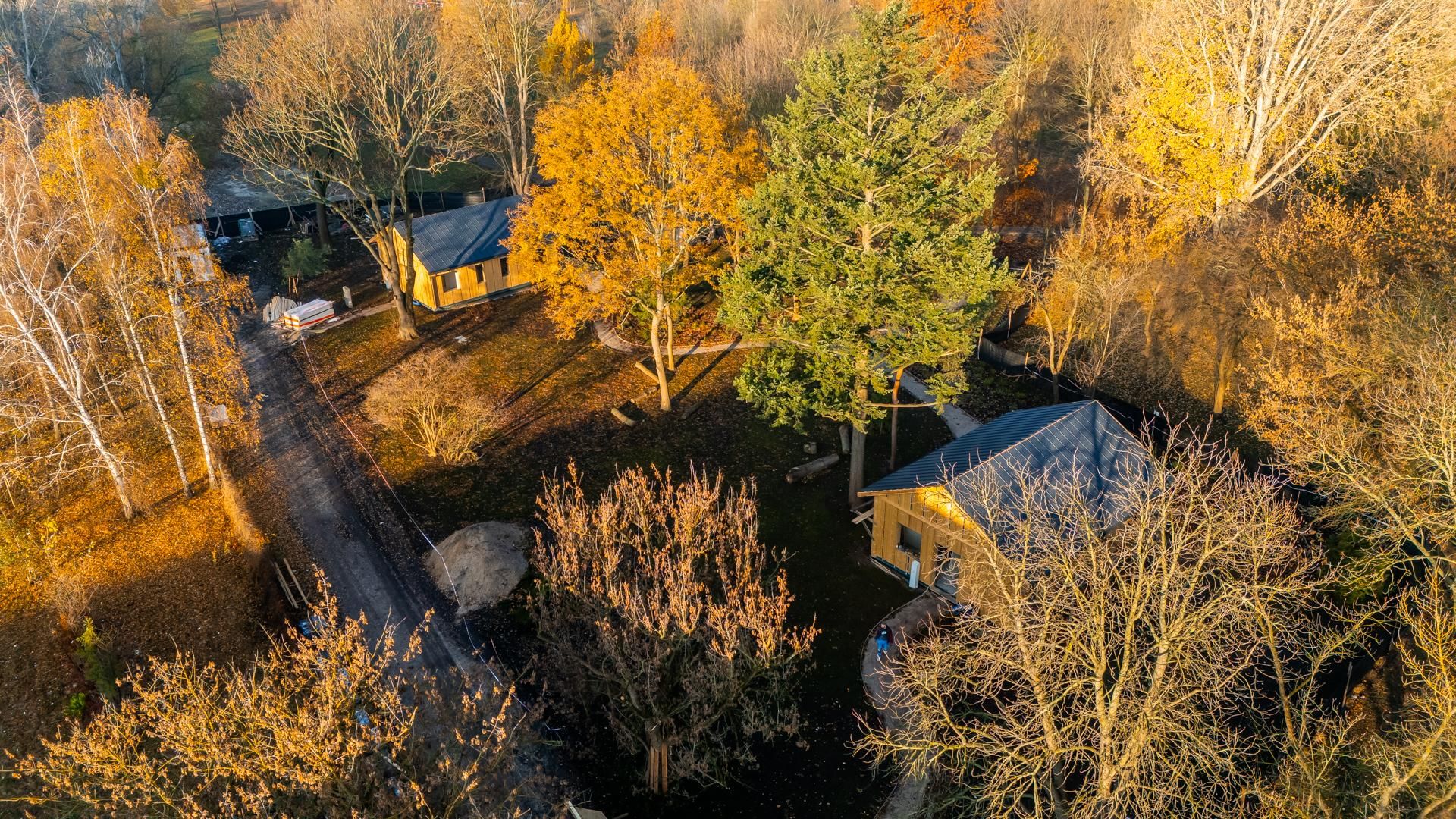 Odbudowa domków fińskich na Polu Mokotowskim
