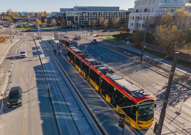 Pół miliona pasażerów w tydzień. Nowa trasa tramwajowa w Warszawie bije rekordy popularności