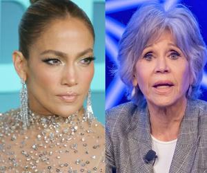 Szok! Jennifer Lopez spoliczkowała Jane Fondę! Gwiazda dostała pierścieniem w oko