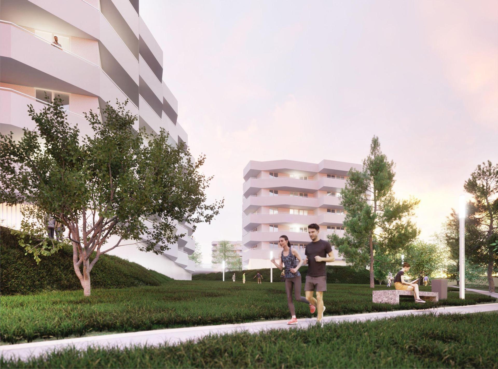 Osiedle TBS w Bielsku-Białej według M.O.C. Architekci 