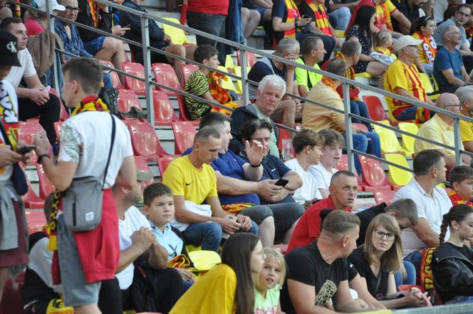 Korona Kielce - Widzew Łódź. Zobacz zdjęcia kibiców na trybunach