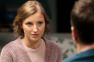 M jak miłość odc. 1798. Natalka (Dominika Suchecka), Bartek (Arkadiusz Smoleński)