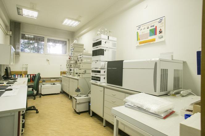 Laboratorium, w którym bada się narkotyki