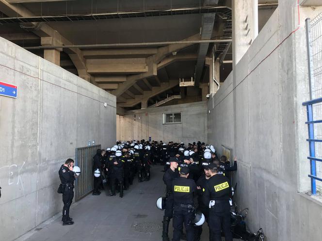 Zadyma na meczu Lech - Legia [ZDJĘCIA]