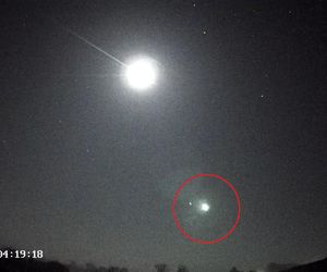 Koło Olsztyna spadł meteoryt? „To jeden z ciekawszych przelotów w atmosferze”