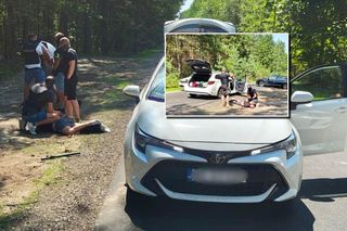 Pod osłoną nocy kradli gotówkę i biżuterię. Wpadli na leśnej drodze!