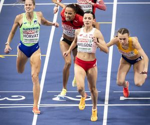 Anna Wielgosz, bieg na 800 m w Apeldoorn