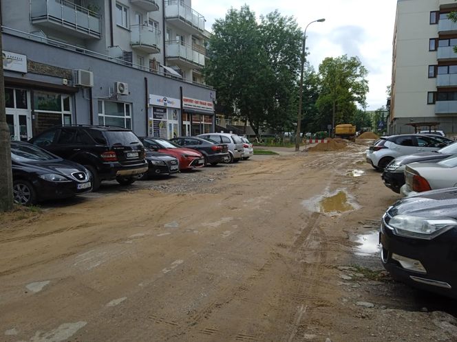 Remont ulic Błonie i Czerwonego Krzyża w Siedlcach