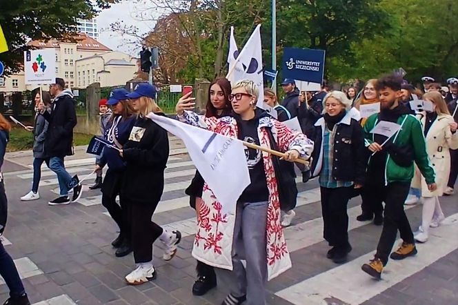 "Spacerek na uniwerek" w Szczecinie