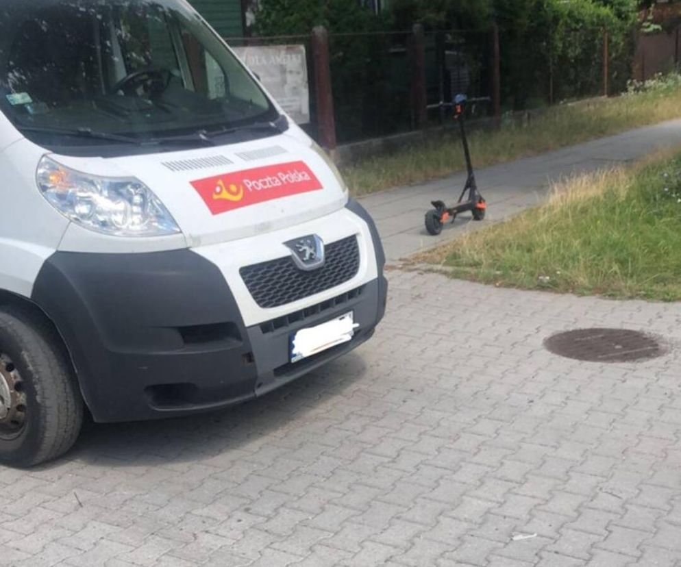 Wypadek z udziałem 12-latki na hulajnodze