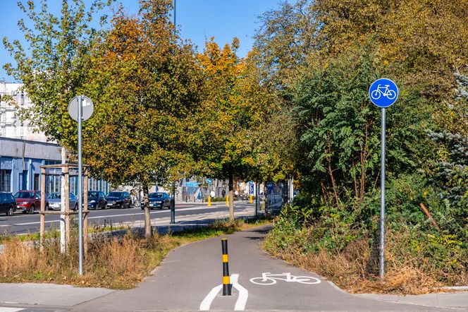 Park linearny na Bielanach w Warszawie