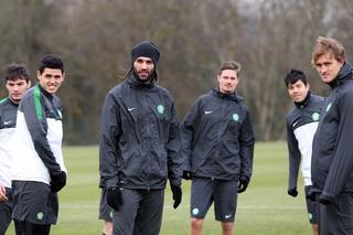 Celtic, trening przed meczem z Juventusem