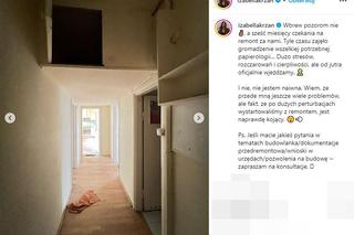 Nowe mieszkanie Izy Krzan