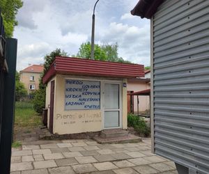Os. Wandy, Nowa Huta, Kraków. Targowisko przy ul. Bulwarowej