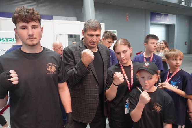 Andrzej Gołota na Targach Boksu w Kielcach