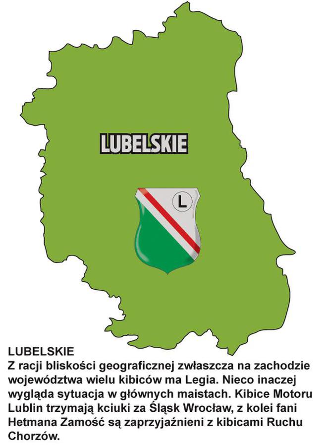 Mapka lubelskie