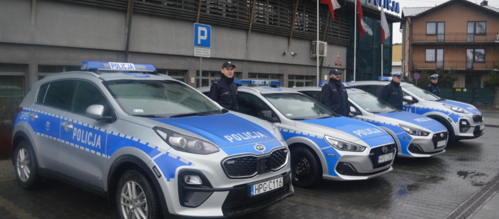 Nowe policyjne radiowozy w Nowym Targu i w Krościenku nad Dunajcem