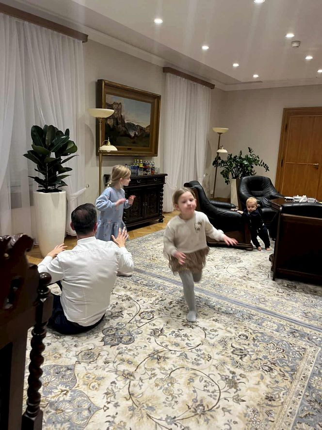 Dzieci odwiedziły Kosiniaka-Kamysza w pracy