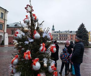  Zamojskie przedszkola i szkoły dekorowały choinki