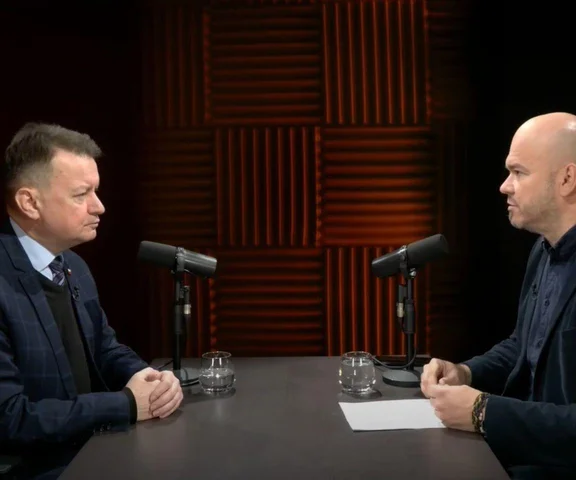 Błaszczak ostro o obecnej władzy ws. granicy: Oni byli przeciwko zaporze