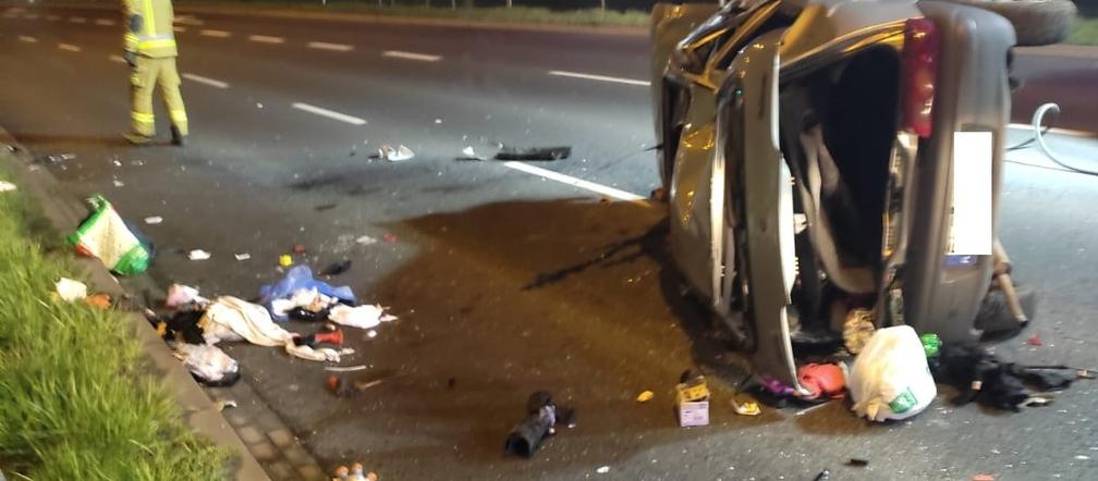 Groźny wypadek na Al. Konstytucji 3 Maja w Lesznie