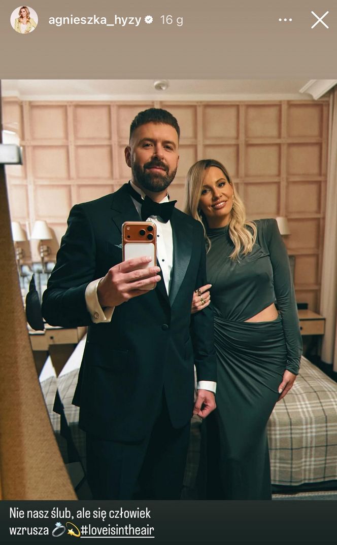 Agnieszka Hyży zdradza kulisy ślubu Cichopek