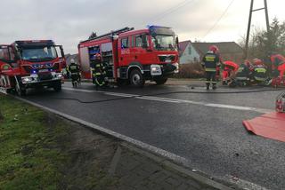 Poważny wypadek na drodze Gorzów - Kostrzyn