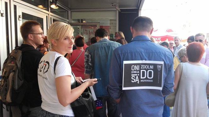 Protest w Teatrze Polskim